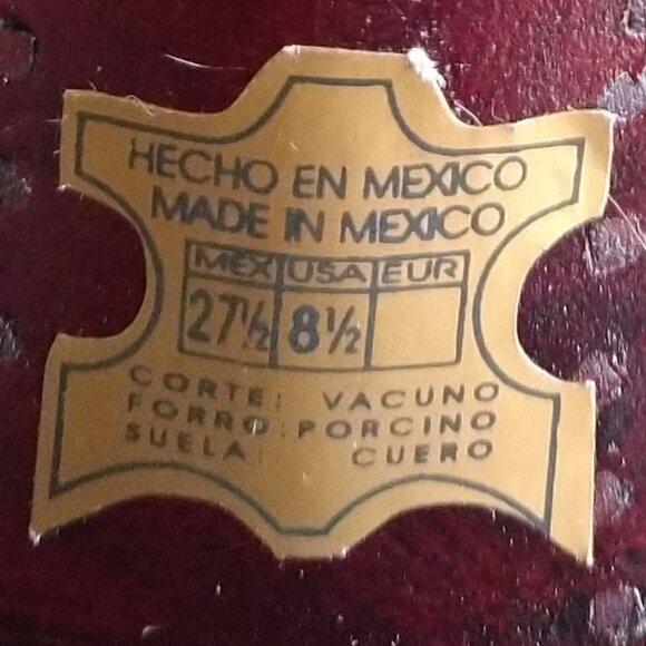 Bonanza 'Cowboy' Western Equestrian Horseback Alligator Riding Boots New In Box - Picture 6 of 6